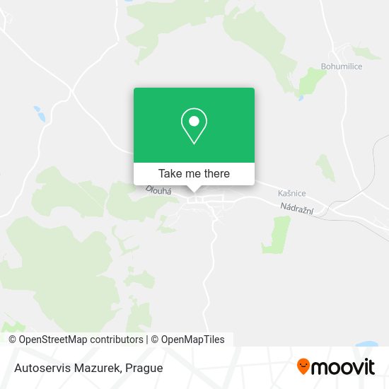 Карта Autoservis Mazurek