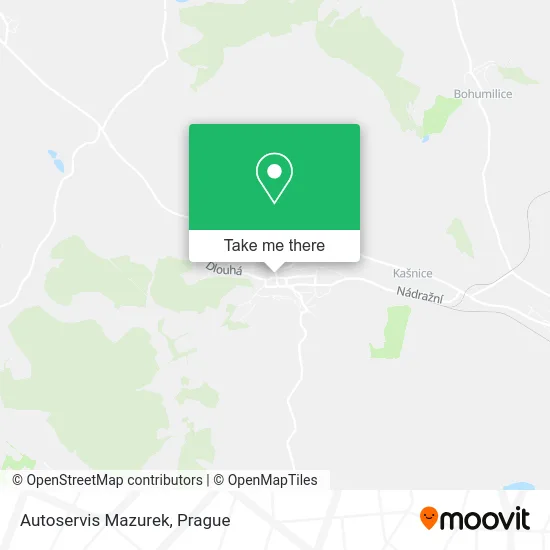 Карта Autoservis Mazurek