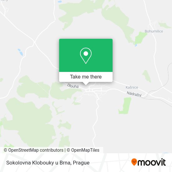 Sokolovna Klobouky u Brna map
