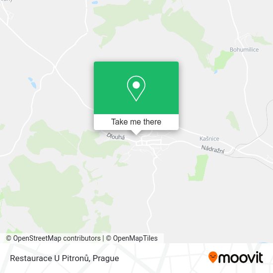 Карта Restaurace U Pitronů