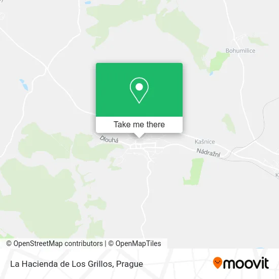 La Hacienda de Los Grillos map