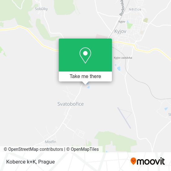 Карта Koberce k+K
