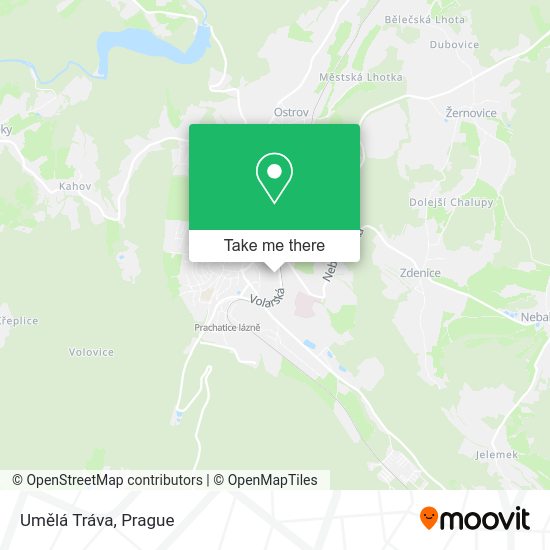 Карта Umělá Tráva