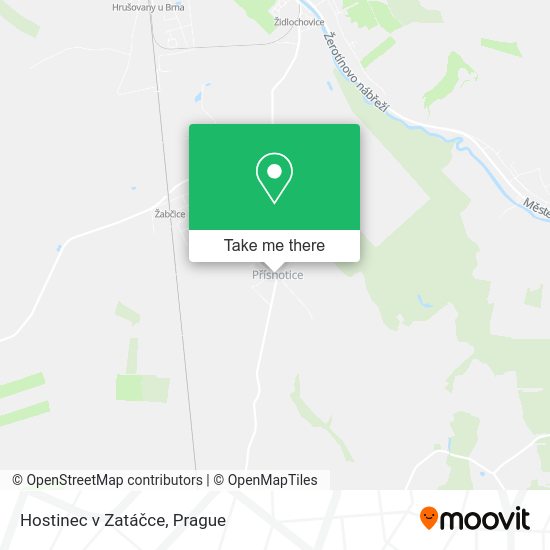 Карта Hostinec v Zatáčce