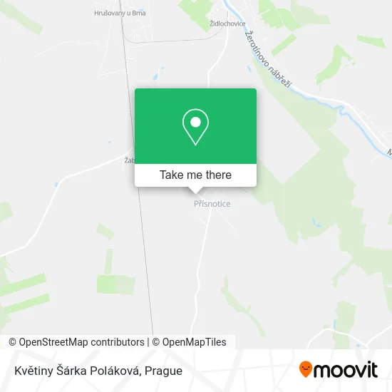 Květiny Šárka Poláková map