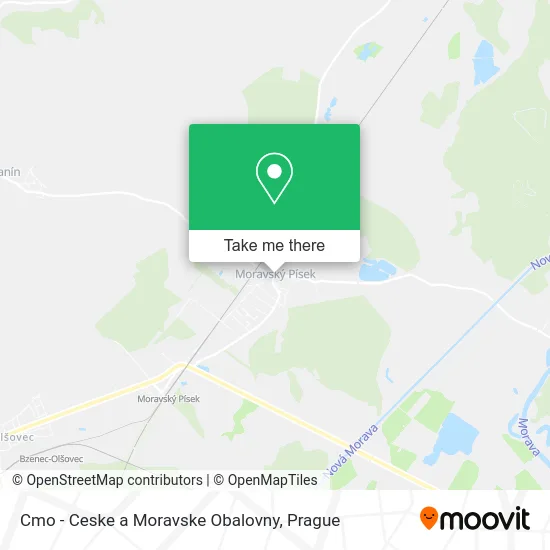 Карта Cmo - Ceske a Moravske Obalovny