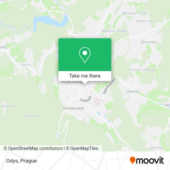 Карта Odys