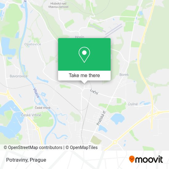 Карта Potraviny