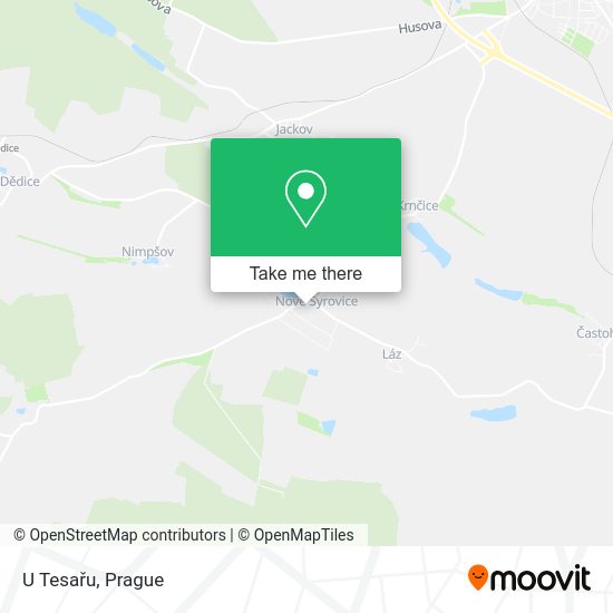 Карта U Tesařu