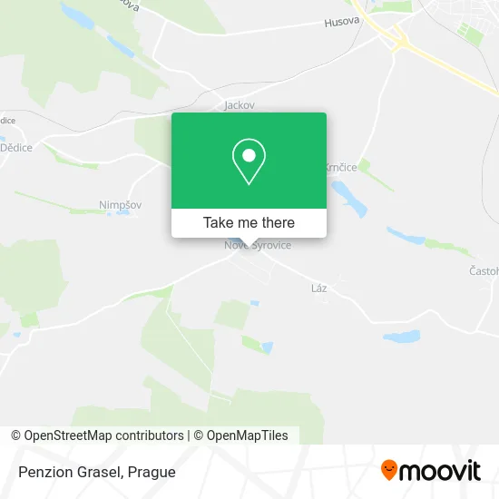 Карта Penzion Grasel