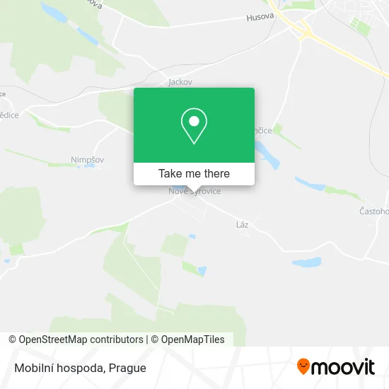 Карта Mobilní hospoda