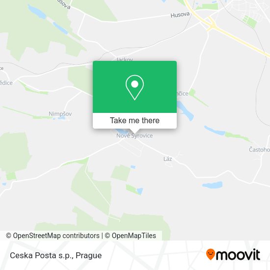 Карта Ceska Posta s.p.