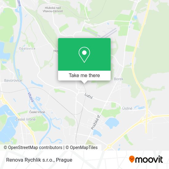 Карта Renova Rychlik s.r.o.