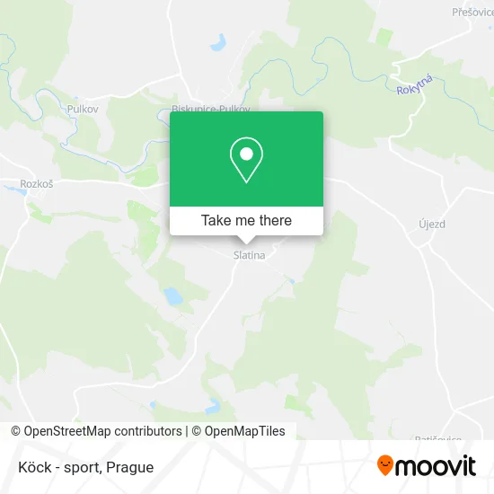 Köck - sport map