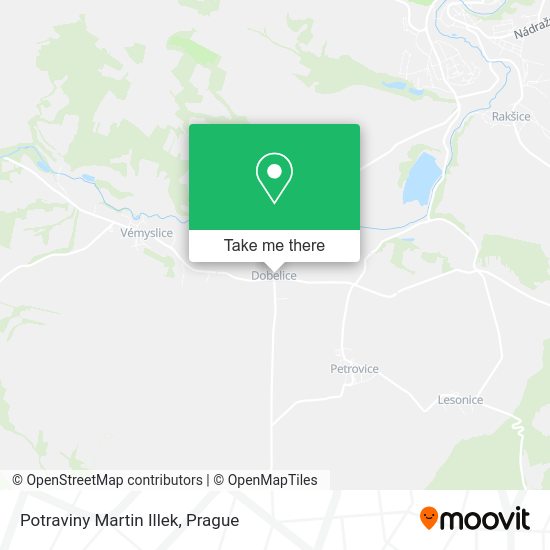 Карта Potraviny Martin Illek