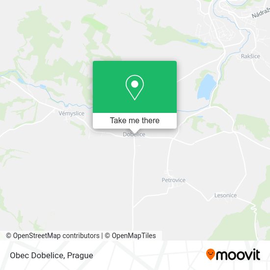 Карта Obec Dobelice