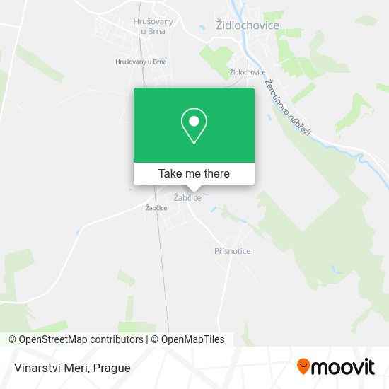Карта Vinarstvi Meri