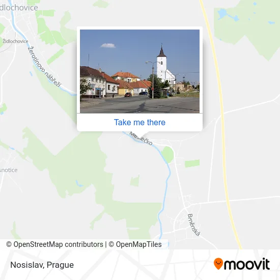 Карта Nosislav