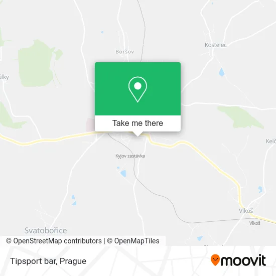 Карта Tipsport bar
