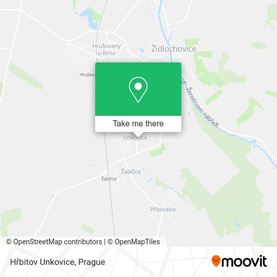 Карта Hřbitov Unkovice