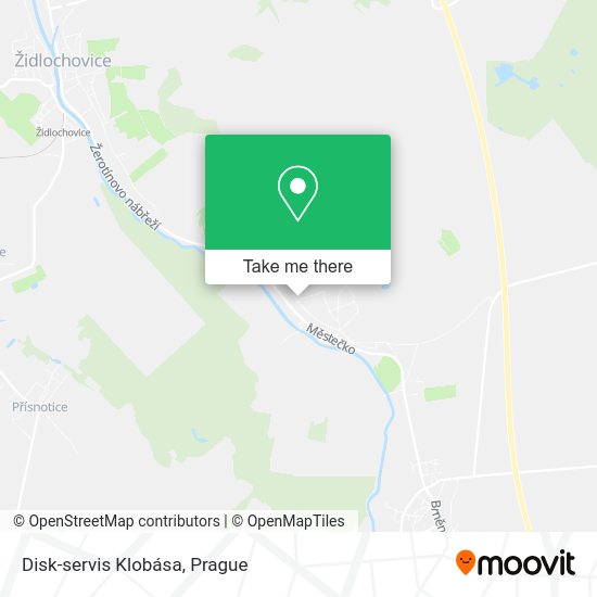 Карта Disk-servis Klobása