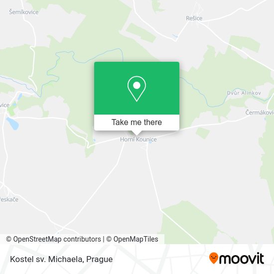 Карта Kostel sv. Michaela