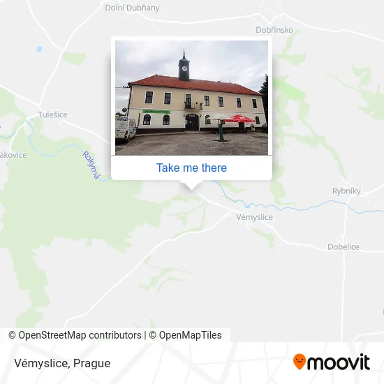 Карта Vémyslice