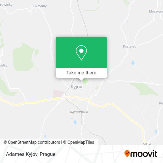 Карта Adames Kyjov
