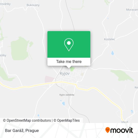 Карта Bar Garáž