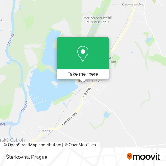 Карта Štěrkovna