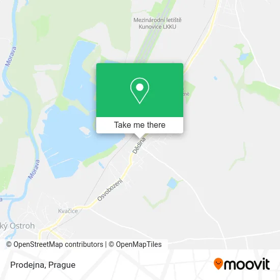 Карта Prodejna