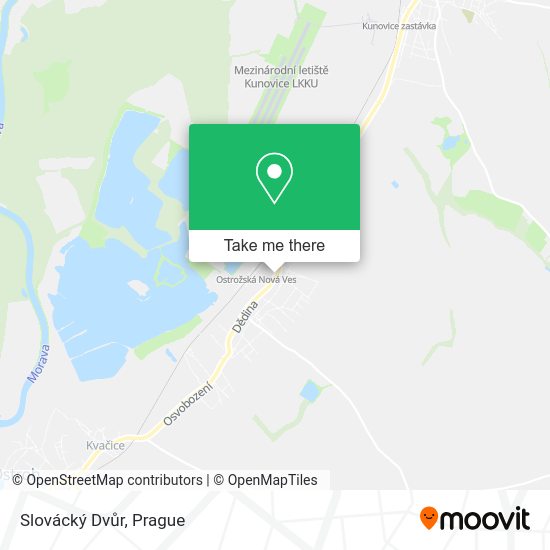 Slovácký Dvůr map