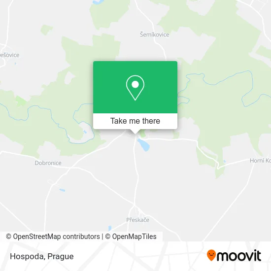 Карта Hospoda