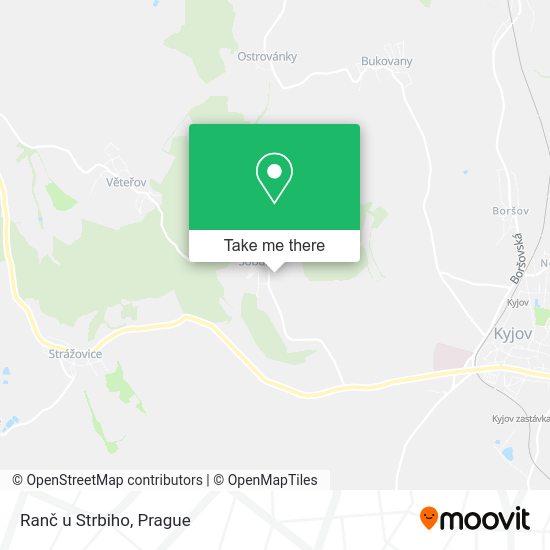 Ranč u Strbiho map