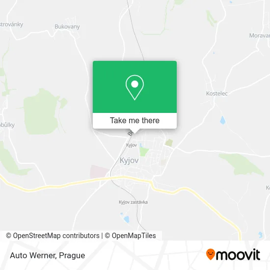 Карта Auto Werner