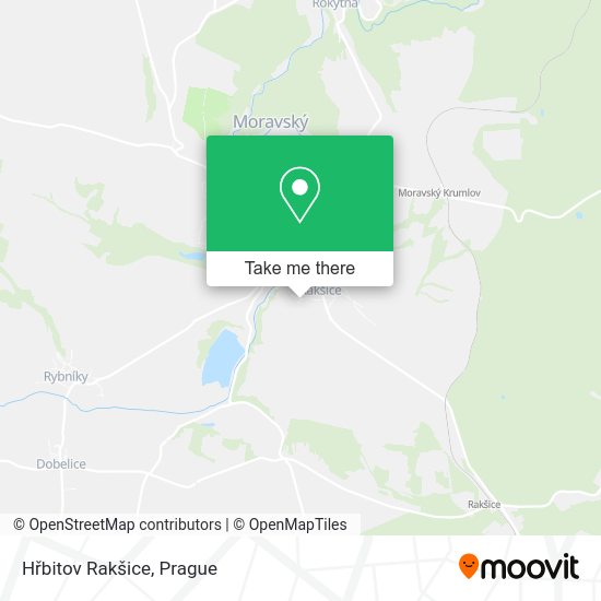 Карта Hřbitov Rakšice