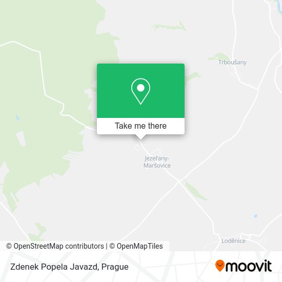 Карта Zdenek Popela Javazd