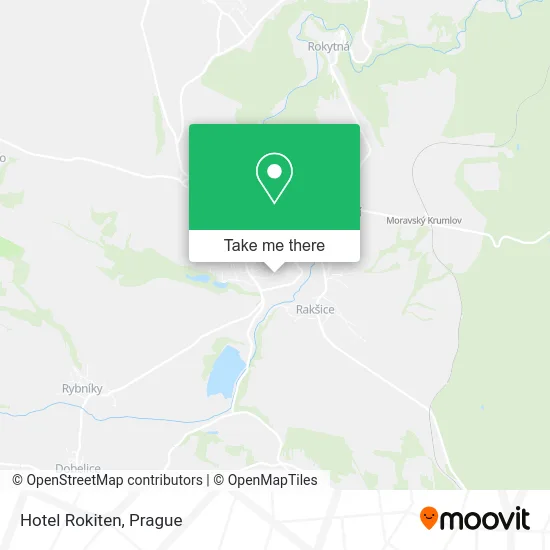Карта Hotel Rokiten