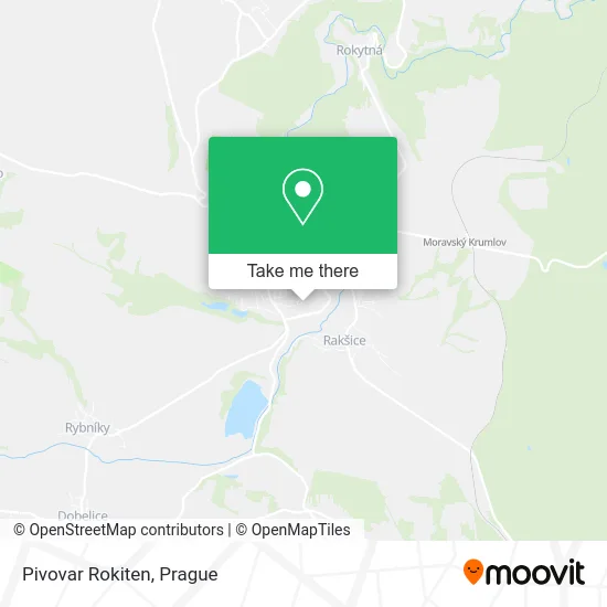 Карта Pivovar Rokiten