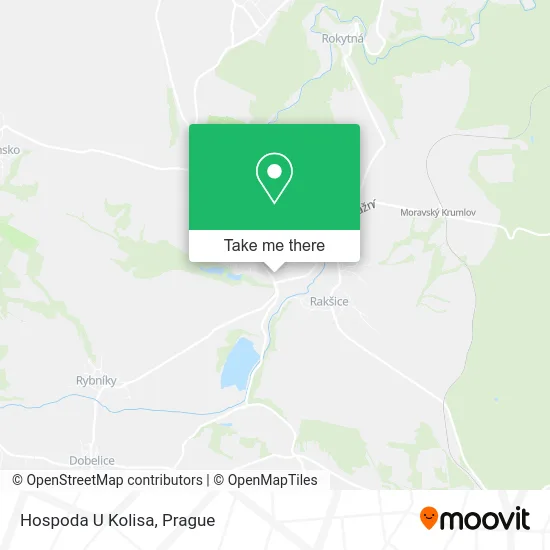 Карта Hospoda U Kolisa