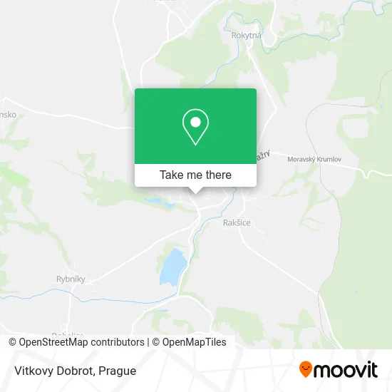 Карта Vitkovy Dobrot