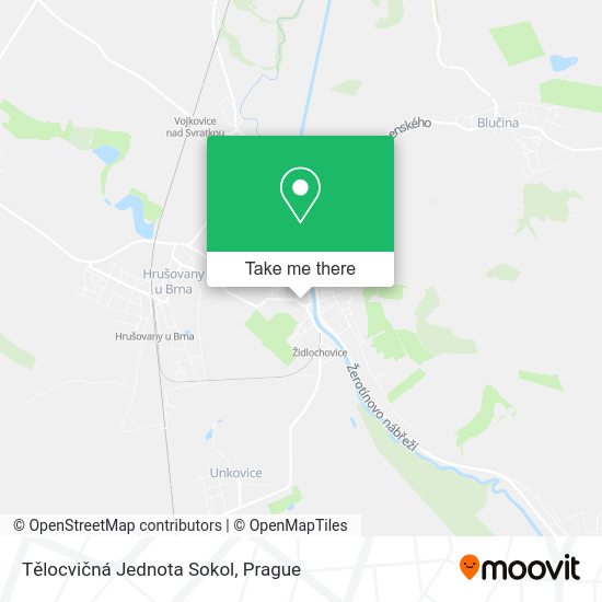 Tělocvičná Jednota Sokol map
