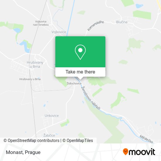 Карта Monast