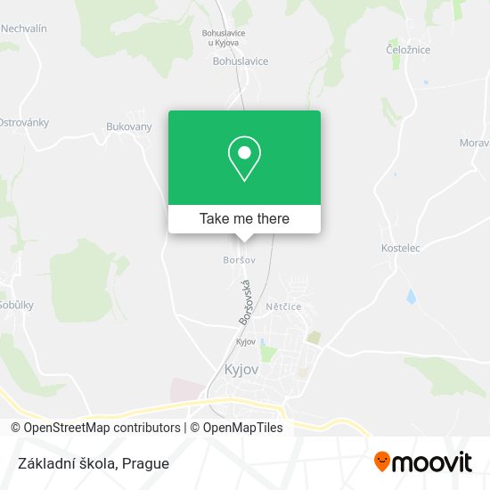Základní škola map