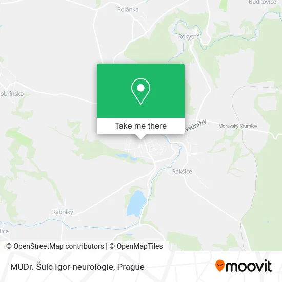 Карта MUDr. Šulc Igor-neurologie