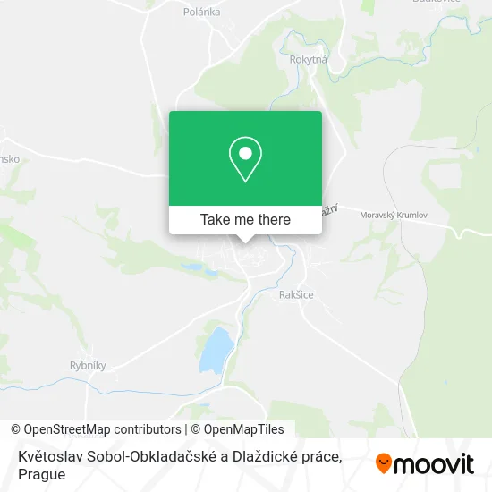 Květoslav Sobol-Obkladačské a Dlaždické práce map