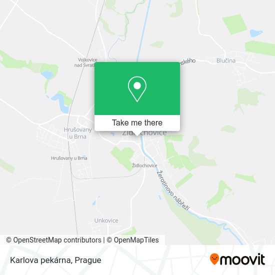 Карта Karlova pekárna