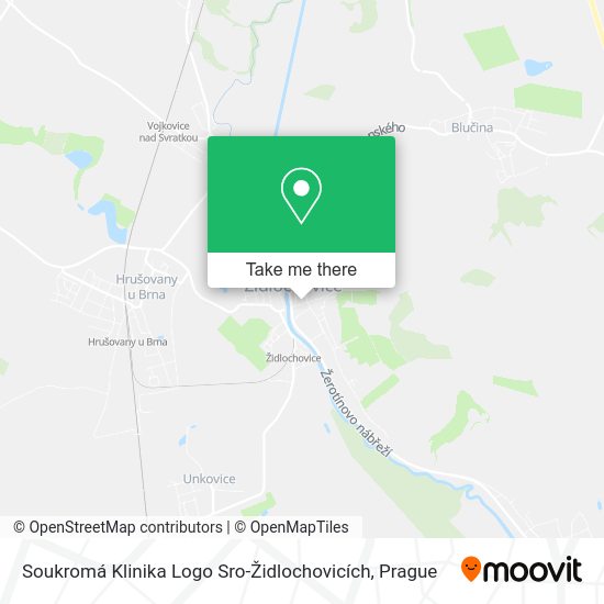 Soukromá Klinika Logo Sro-Židlochovicích map