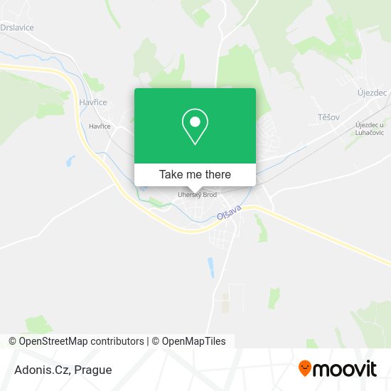 Карта Adonis.Cz