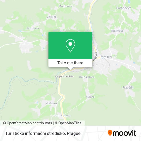 Turistické informační středisko map